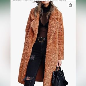 Angashion Open Front Sweater/Cardigan/Jacket size Medium